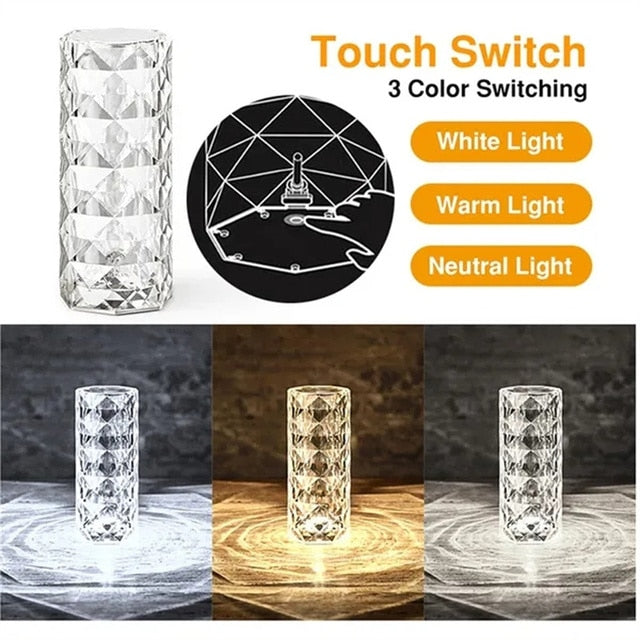 LED Crystal Lamp