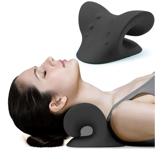 Neck & Shoulder Relaxer Stretcher Pillow