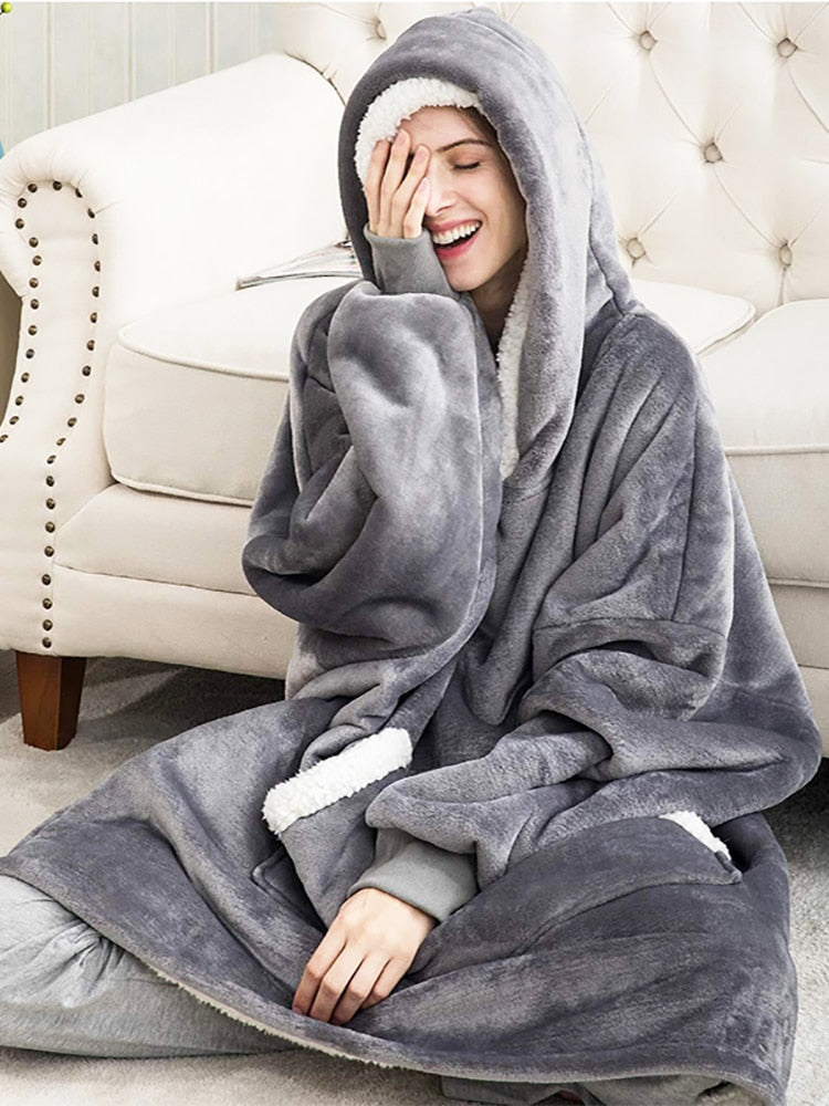 Comfy Hoodie Blanket